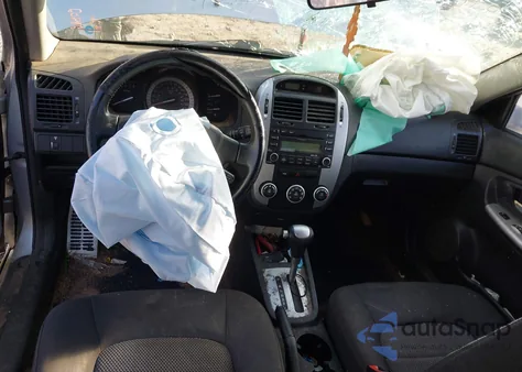 2007 Kia Spectra5 Sx from USA, damaged, VIN KNAFE161X75001264